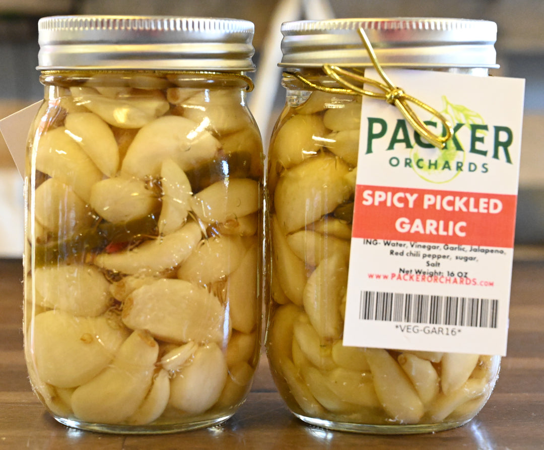 Spicy Pickled Garlic
