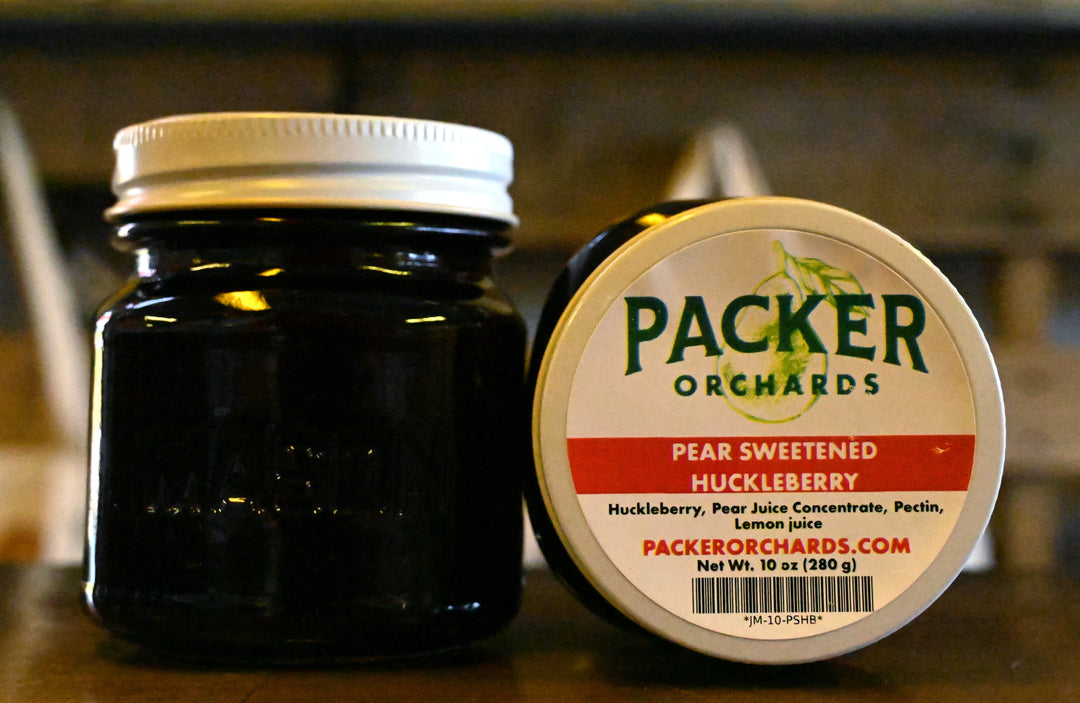 Pear Sweetened Huckleberry Jam