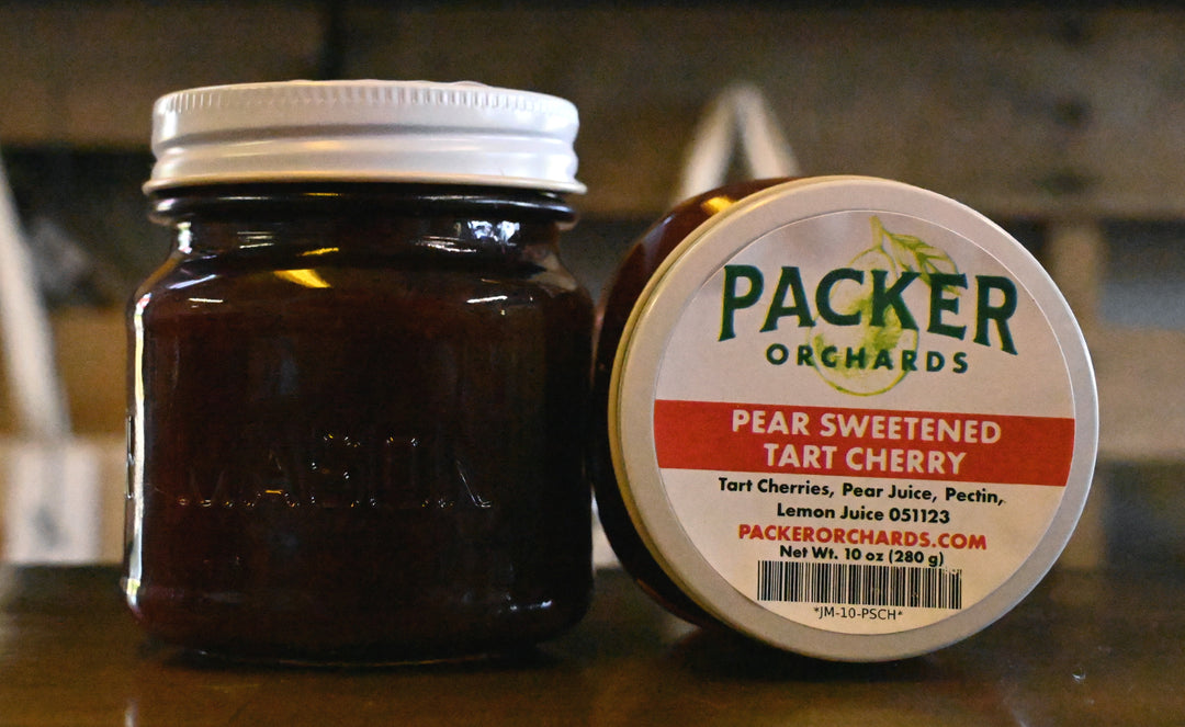 Pear Sweetened Tart Cherry Jam