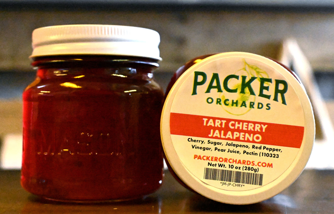 Tart Cherry Jalapeno Jam