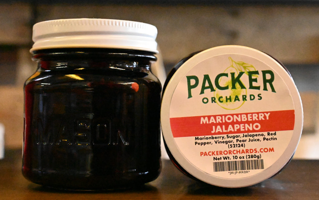 Marionberry Jalapeno Jam – Packer Orchards