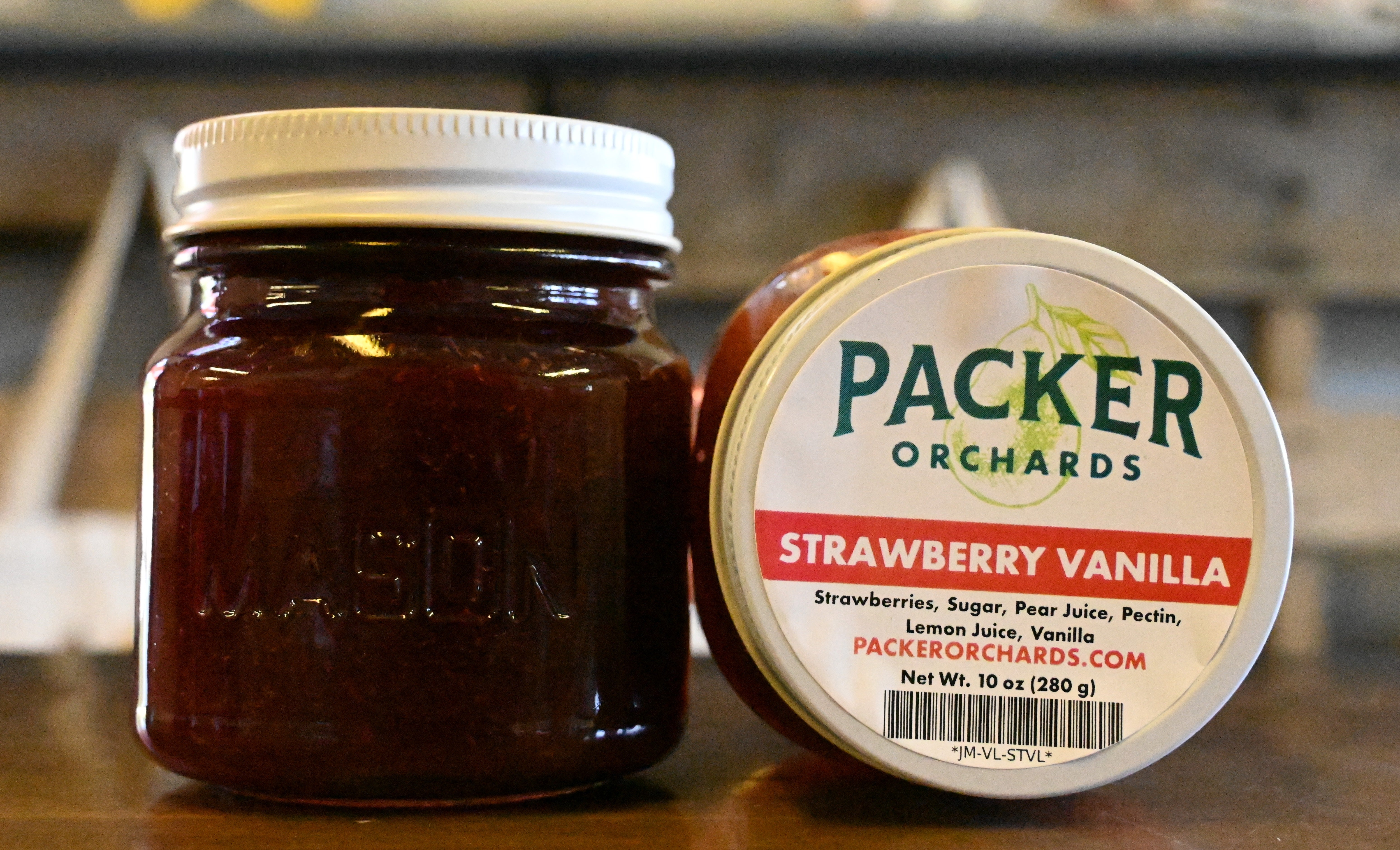 Strawberry Vanilla Jam – Packer Orchards